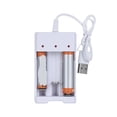thumbnail image 1 of USB 3/4 Slot Fast Battery Charger with Short Circuit Protection for AA & AAA Rechargeable Batteries, 1 of 6