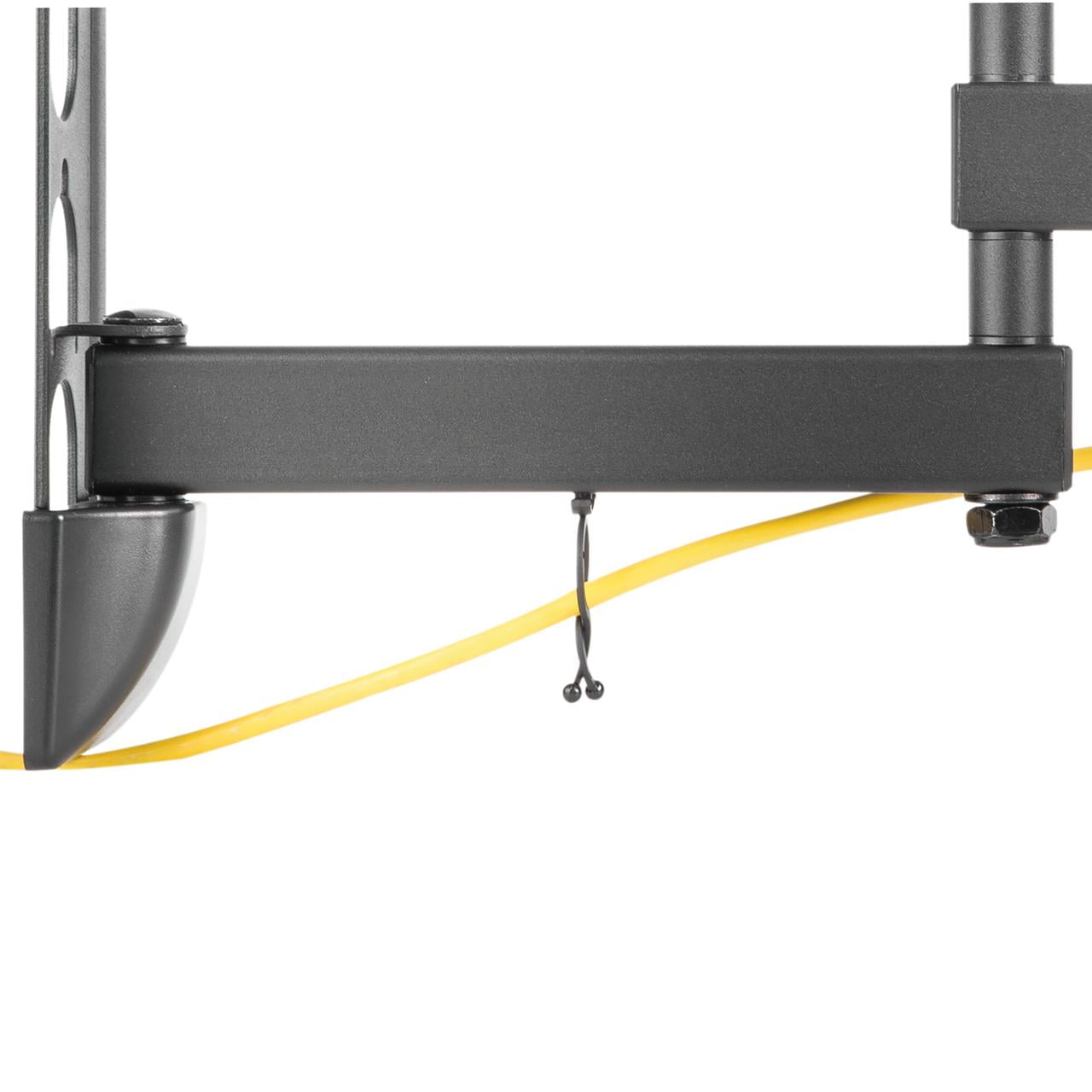 Full-motion TV Wall Mount for most 23"-55" flat panel TVs in Black
