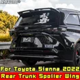 thumbnail image 2 of Sienna Body Kit Car Rear Trunk Wing Glossy Black MC Style Rear Trunk Spoiler For Toyota Sienna 2022 Car Accessories, 2 of 6