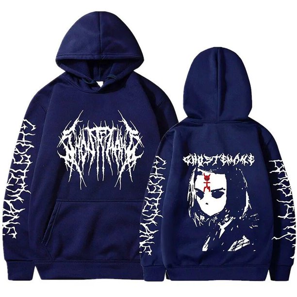 Ghostemane Metal Rock Style Hoodie Male Fashion Gothic Pullover