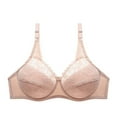 thumbnail image 2 of Darzheoy Bras for Women No Underwire Ladies Traceless Comfortable No Steel Ring Vest Breathable Gathering Bra Ladies Underwear Womens Bra 42/95E, 2 of 5
