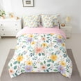 thumbnail image 2 of Castle Fairy Teens Kawaii Flower 7-Piece Twin Bedding Sets,Botanical Plants Bedding Comforter Set,Spring Graden Breathable Sheet Sets,Ultra Soft Home Decor, 2 of 8