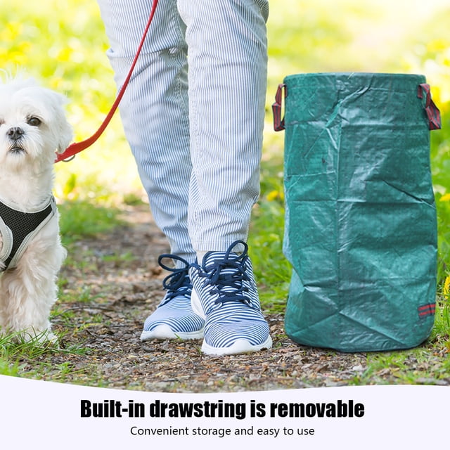 Bolsas de basura para camping, bolsa de lavandería de gran capacidad, reutilizable, plegable para jardín Ndcxsfigh Libre de BPA