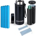 thumbnail image 1 of Estuche de Viaje Enfriador de Insulina, Termo Enfriador de Medicamentos Portátil de 900ml con Termoprotección de Biogel, Hielera para Plumas de Insulina Aprobado por la TSA para Viajes y Campamentos, 1 of 7