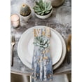 thumbnail image 3 of Cloth Napkins Set of 6 - 20x20 Inches, Yellow Blue Forest Washable Reusable Table Napkins, Modern Oil Painting Art Soft & Absortbent Dining Napkin for Party Wedding Hotel Restaurant, 3 of 8