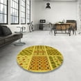 thumbnail image 3 of Ahgly Company Indoor Rectangle Patterned Dark Bisque Brown Area Rugs, 2' x 4', 3 of 6