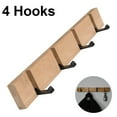 thumbnail image 1 of Wall coat hook coat hook Wall coat rack coat rack hook rack hanger - natural hook, 1 of 5