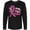 AB-Black, variant on Inktastic Faith Hope Cure Breast Cancer Awareness Long Sleeve T-Shirt