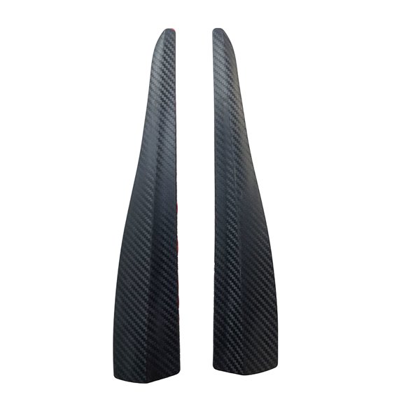 Soumake 2Pcs Bumper Protector Large Anti-scratch Rubber Universal Car Anti-collision Strip for Car
