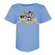 thumbnail image 1 of Disney - Camiseta Mickeys Crew para Mujer (Índigo), 1 of 3