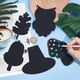 thumbnail image 3 of Juego de 24 piezas de 12 estilos de papel para rascar de arcoíris de otoño y Acción de Gracias, papel mágico negro para rascar, suministros para manualidades, decoración colgante, lápiz de madera, 3 of 7