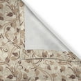 thumbnail image 4 of Ambesonne Ivory Grommet Curtain Single Panel, Autumn Leaves Branches, 50"x60", Cream Umber Cocoa, 4 of 5