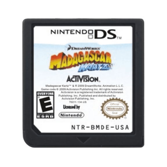 Madagascar Kartz North America Version, Cartridges Only