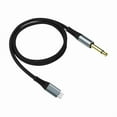 thumbnail image 5 of USB C To 1/4 inch 6.35mm Audio Cable HiFi Sound Copper Shielded Aux Cord for Amplifier Speaker Mixing Console, 5 of 9