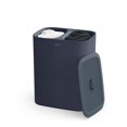 thumbnail image 1 of Joseph Joseph Tota 90-litre Laundry Hamper Separation Basket with Lid - Black, 1 of 2