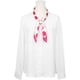 thumbnail image 2 of INSPIRAR CHIC Bufanda Cuadrada de 70 cm con Lunares para Mujeres, Diadema en Rosa Fucsia 27.56*27.56" (L*W), 2 of 6