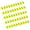 50 yellow, variant on 10pcs/50pcs Pompano Floats Bright Color Foam Floats Fly Fishing Indicators Fishing Tackle Fishing Floats