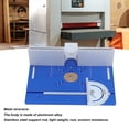 thumbnail image 4 of Aluminum Router Table Insert Plate, Router Flip Plate for Woodworking Benches Miter Gauge Guide, Sliding Fence Brackets Tenon Ruler Versatile Trimming Engraving Table Plate, 4 of 7