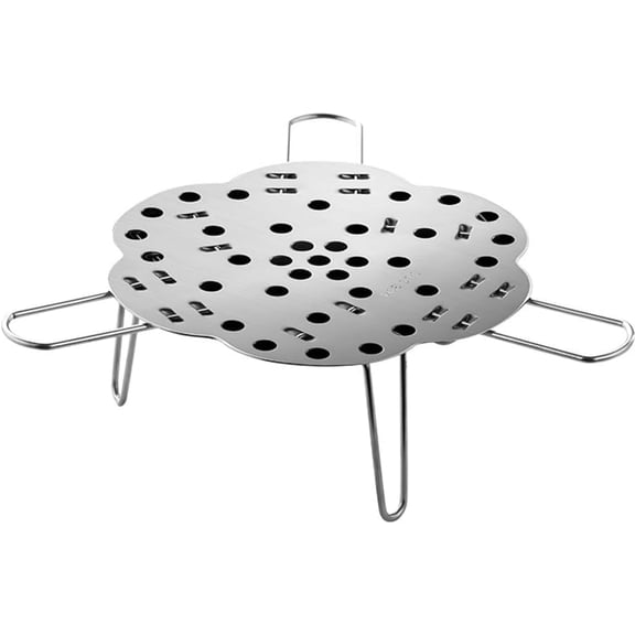 Collapsible Steamer Basket, 304 Stainless Steel Adjustable Folding Steamer for Vegetables Seafood, Expandable Steamer Insert for Pots, Dishwasher Safe