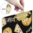 thumbnail image 3 of Acrylic Clipboards with Low Profile Clip, A4 Standard Size 9" x 12.5" File Holder for Writing Drawing, Clip Boards for Doctors Offices, Pizza Pattern Gifts, 3 of 7
