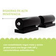thumbnail image 2 of Bisagras Alta Resistencia Noa Store para Puertas 408 kg Incluye 2 Negro, 2 of 6