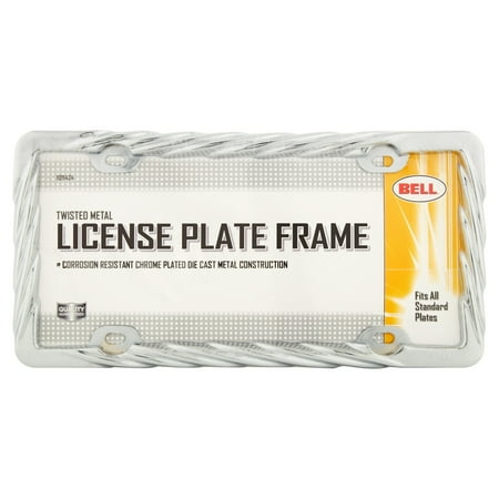 Bell Twisted Metal License Plate Frame