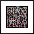 thumbnail image 2 of Art.com Untitled Pop Art Giclee Print by Keith Haring, Black Frame Wall Art, 29" x 29", 2 of 5