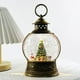 thumbnail image 4 of Bola de nieve navideña con caja de música, farol de muñeco de nieve a pilas, decoración navideña para mesa | Farol de nieve brillante con figura de Papá Noel | Decoración para fiestas en interiores,, 4 of 8