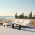 thumbnail image 1 of Aperto Accent Chair Beige, 1 of 7