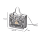 thumbnail image 3 of 2 En 1 Bolsa De Hombro Transparente  Tote Para Mujeres GRIS, 3 of 4