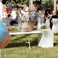 thumbnail image 6 of 10 Pack Corrugated Cardboard Trash & Recycling Containers, 40-Gallon Capacity – Includes 10 Liners, Heavy-Duty Pop-Up Disposable Bins for Events & Parties, 6 of 8