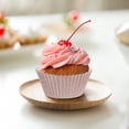 thumbnail image 1 of HINTRMENT 100Pcs Cupcake Baking Cups for Birthday Celebrations in Coffee, 1 of 6