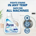 thumbnail image 6 of Purex Free & Clear Liquid Laundry Detergent for Sensitive Skin, 150 fl oz, 115 Loads, 6 of 10