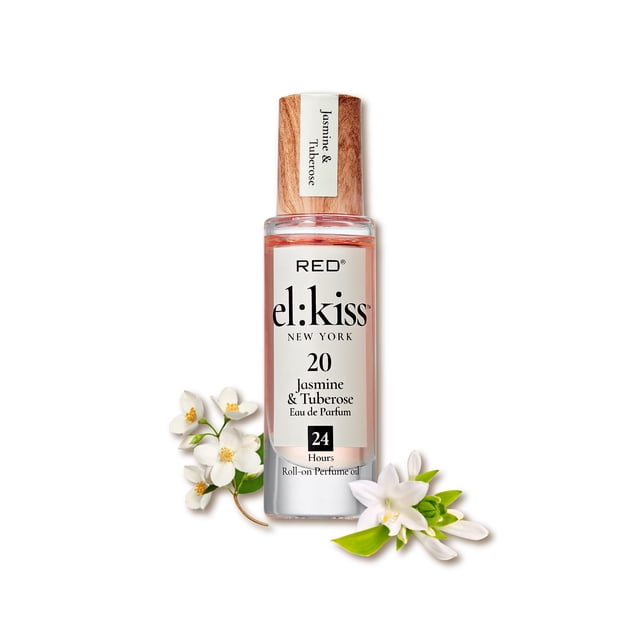 Perfume en roll-on EL:KISS Jazmín y Tuberosa 12 ml