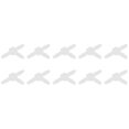 thumbnail image 4 of 10Pcs 3 Way Plastic Fitting Pressure Temperature Resistant T Shaped Tee 1/2 Barb Fitting2.4, 4 of 5