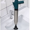 thumbnail image 5 of Bomba Destapacaños De Aire, Baños Tuberías Lavabo Drenaje VERDE OSCURO, 5 of 5