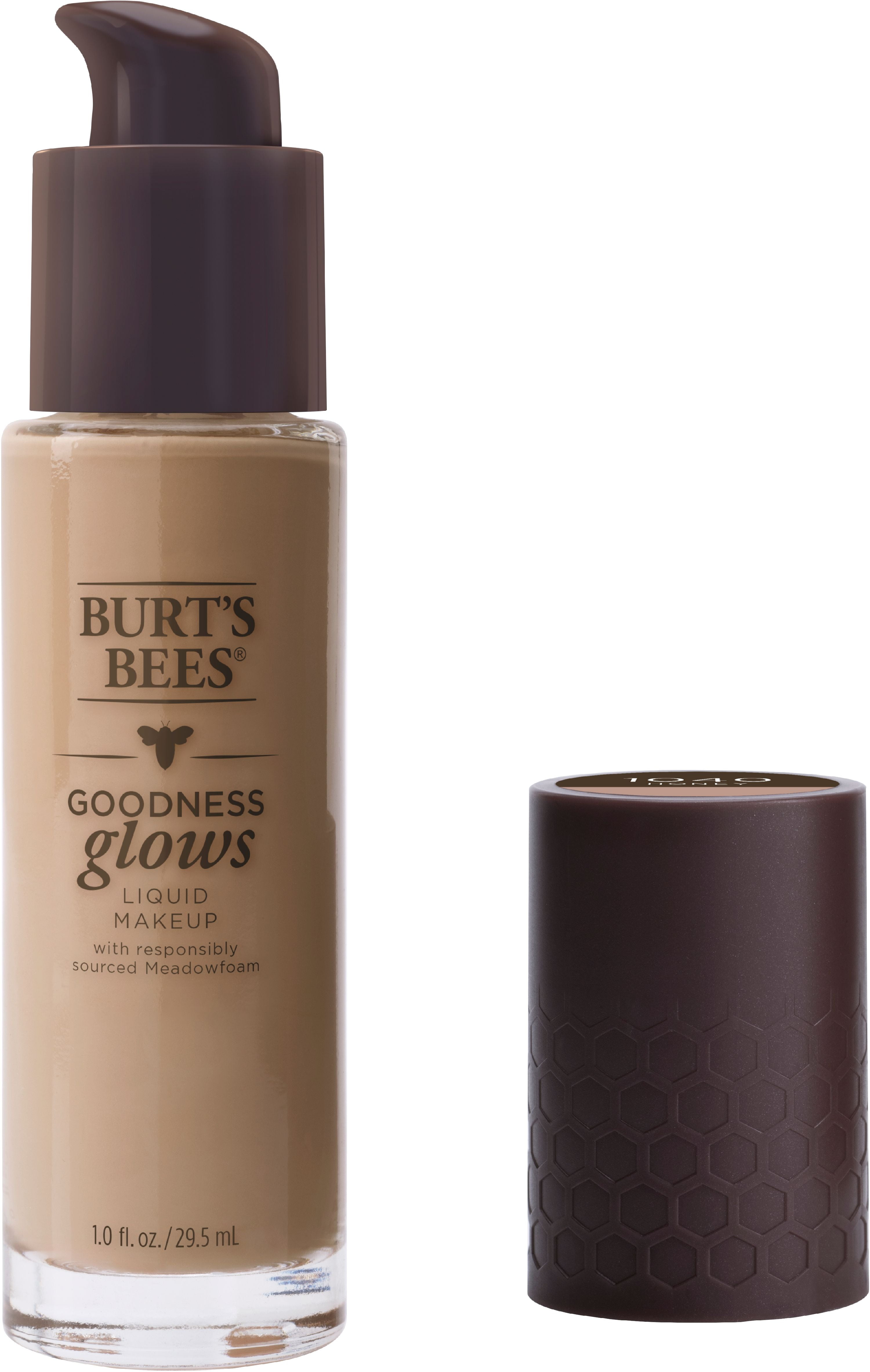 Burt's Bees Goodness Glows Liquid Makeup, Honey - 1.0 Ounce