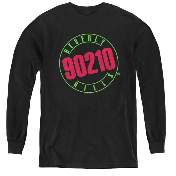 90210 - Neon - Youth Long Sleeve Shirt - Small