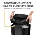 thumbnail image 6 of Fellowes LX50-RS 9-Sheet Cross Cut Paper Personal Shredder, 6 of 9