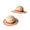 Papyrus, variant on Sun Hat Cartoon Straw Parent-Child Sun Protection Hat Hats for Men One-Size-Fits-All Summer Large Brim Hat for Men and Women Hats,Wheat Straw,13.78in