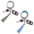thumbnail image 2 of Pulsera Llavero Pulsera Con Cuentas De Silicona Pulsera De Cuentas De Madera Para Mujer Chica Llavero Anillo Brazalete De Cuentas 2 Piezas Cateissary AP006770-01, 2 of 6