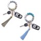 thumbnail image 2 of Pulsera Llavero Pulsera Con Cuentas De Silicona Pulsera De Cuentas De Madera Para Mujer Chica Llavero Anillo Brazalete De Cuentas 2 Piezas Advancent AP006770-01, 2 of 6