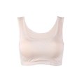 thumbnail image 1 of Allegra K Women's Basic Padded Yoga Half Camisole Tank Top Cami Bra, 1 of 3