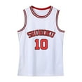 thumbnail image 1 of Slam Dunk Jersey No. 10 Sakuragi Hanamichi No. 11 Rukawa Kaede Basketball Uniform Set Classic Uniform Performance Suit, 1 of 2