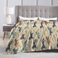 thumbnail image 6 of Horse Blanket Animal Grass Pattern Print Flannel Throw Blankets for Home Couch Bed Sofa Soft Fuzzy Lightweight Decor Gifts for All Season 60x50, 6 of 6