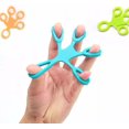thumbnail image 4 of Finger Stretcher Hand Resistance Bands Hand Extensor Exerciser Finger Grip Strengthener Strength Trainer Gripper for Children Squish Toy, 4 of 5