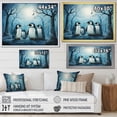 thumbnail image 4 of Designart "A Parade Of Penguins" Laundry Canvas Art Print, 4 of 7