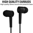 thumbnail image 3 of Maeline Bulk Wired Cord Stereo In-Ear Earbuds with Microphone with 3.5mm Audio Plug Compatible with Phones/Laptops/Computers/Tablets/MP3 for Children/School/Airplane Travel - 30 Pack, Multi, 3 of 6