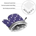 thumbnail image 6 of Daiia Astronaut Rabbit Pattern Oven Mitts and Pot Holders 4 pcs Set,High Heat Resistant 500 Degree Extra Thicken Long Kitchen Cotton Oven Glove, 6 of 6