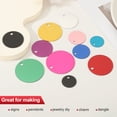 thumbnail image 5 of Uxcell Metal Round Stamping Blanks Tags for Engraving and Crafting Projects Silver 1.4", 5 of 7
